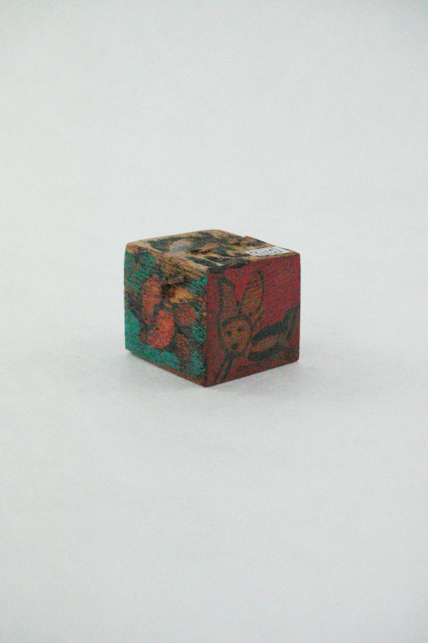 Hand Painted Wood Block by Rumiko "Rumi"  Tsuda Estate