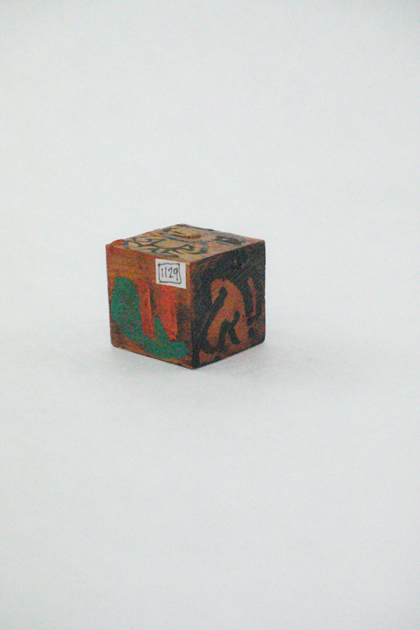 Hand Painted Wood Block by Rumiko "Rumi"  Tsuda Estate