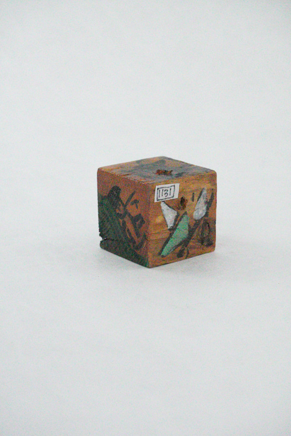 Hand Painted Wood Block by Rumiko "Rumi"  Tsuda Estate