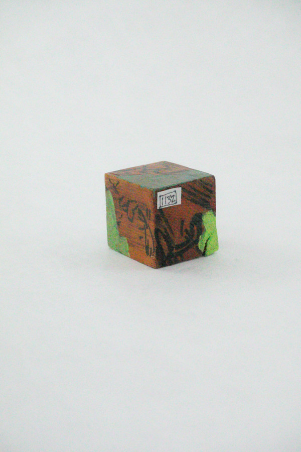 Hand Painted Wood Block by Rumiko "Rumi"  Tsuda Estate