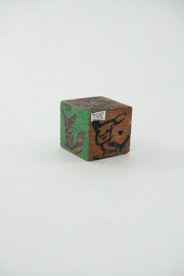 Hand Painted Wood Block by Rumiko "Rumi"  Tsuda Estate
