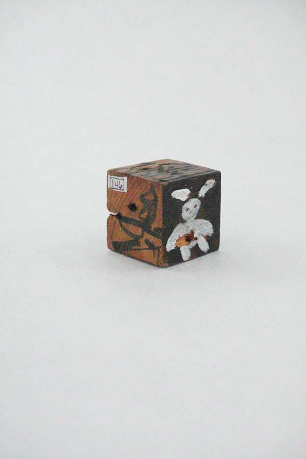 Hand Painted Wood Block by Rumiko "Rumi"  Tsuda Estate