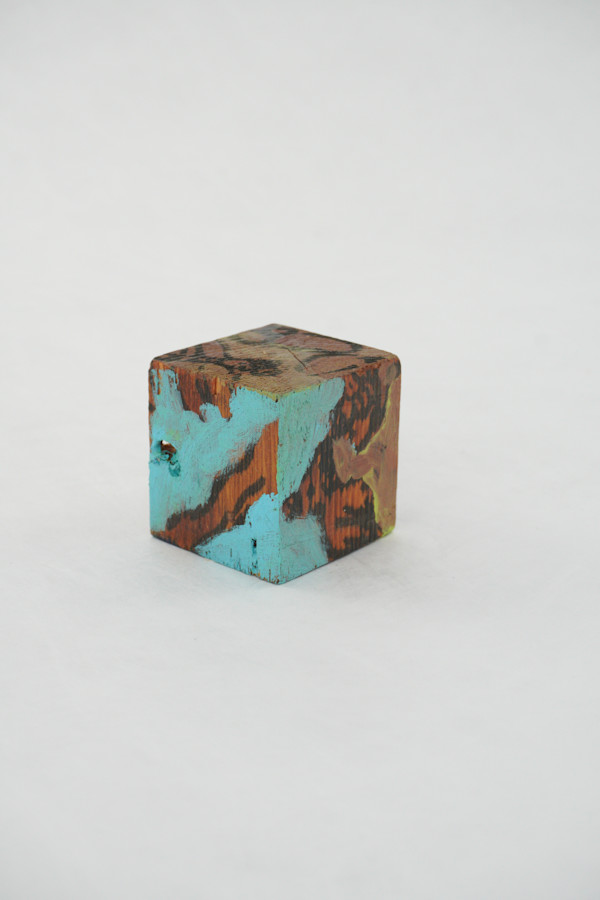 Hand Painted Wood Block by Rumiko "Rumi"  Tsuda Estate