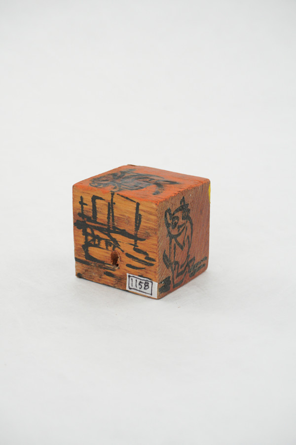 Hand Painted Wood Block by Rumiko "Rumi"  Tsuda Estate