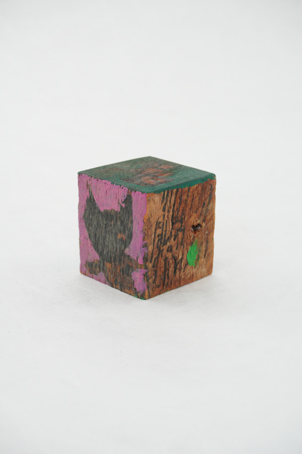 Hand Painted Wood Block by Rumiko "Rumi"  Tsuda Estate