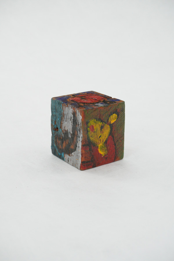 Hand Painted Wood Block by Rumiko "Rumi"  Tsuda Estate