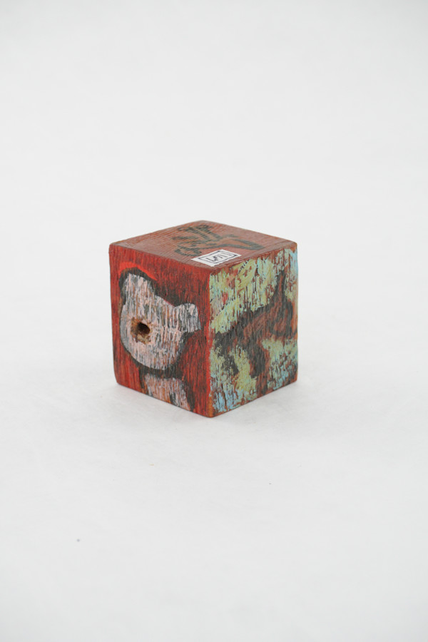 Hand Painted Wood Block by Rumiko "Rumi"  Tsuda Estate
