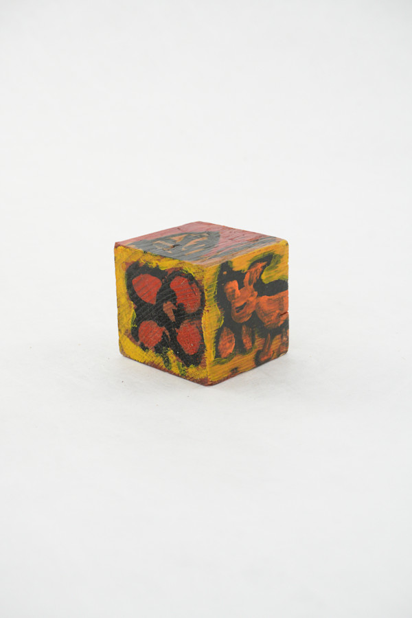 Hand Painted Wood Block by Rumiko "Rumi"  Tsuda Estate