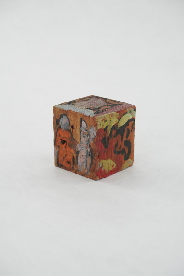 Hand Painted Wood Block by Rumiko "Rumi"  Tsuda Estate