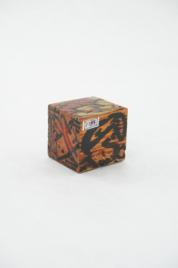 Hand Painted Wood Block by Rumiko "Rumi"  Tsuda Estate