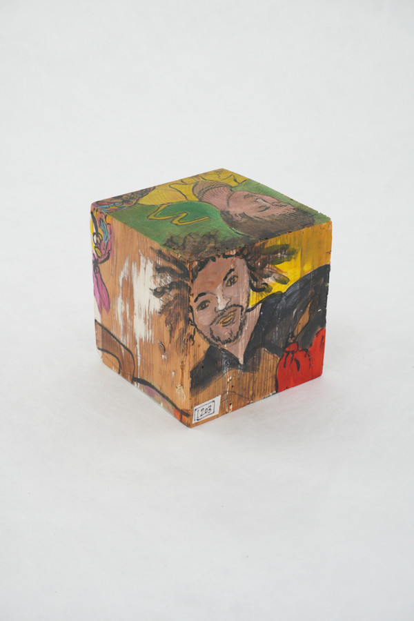 Hand Painted Wood Block by Rumiko "Rumi"  Tsuda Estate