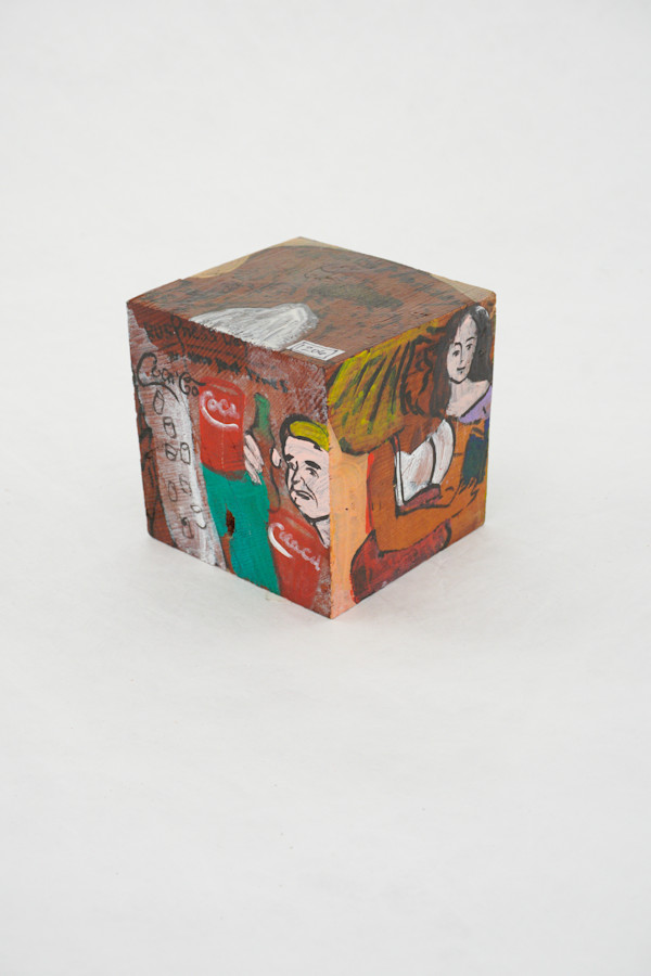 Hand Painted Wood Block by Rumiko "Rumi"  Tsuda Estate