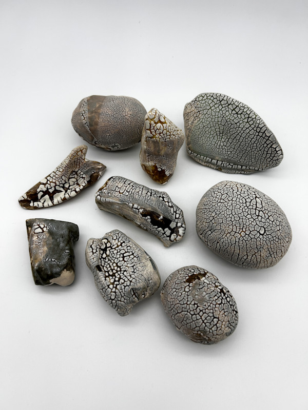 9 Small Sculptures by Rumiko "Rumi"  Tsuda Estate