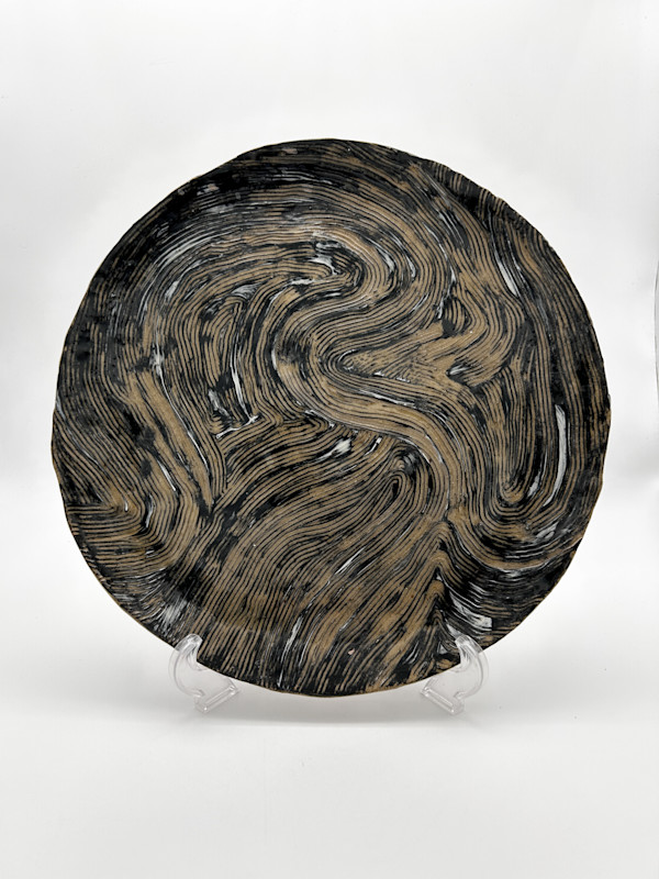Rock Garden, Plate by Rumiko "Rumi"  Tsuda Estate