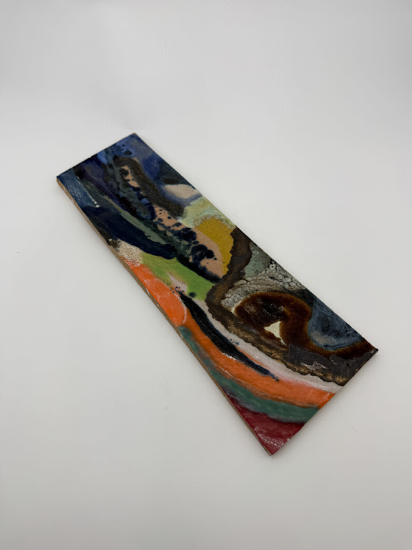 14" Tile | Color Study by Rumiko "Rumi"  Tsuda Estate