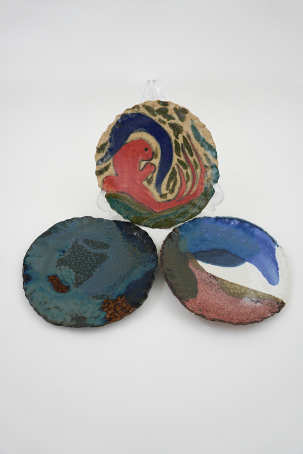 Plate Set by Rumiko "Rumi"  Tsuda Estate