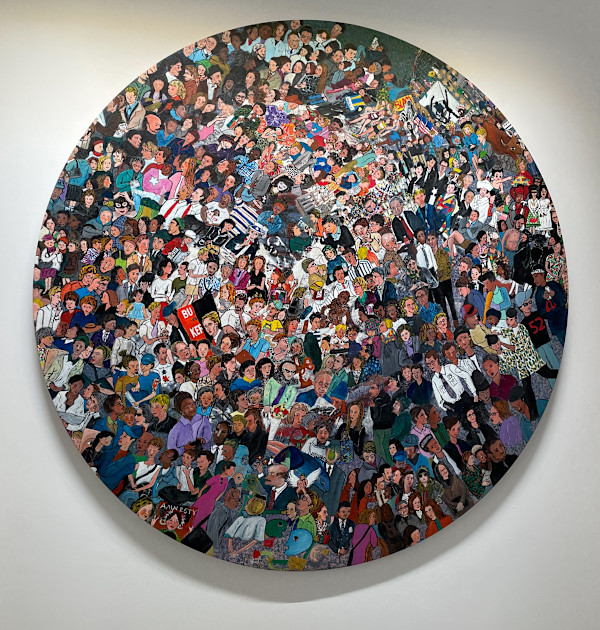 Mandala of the New Yorkers by Rumi Tsuda
