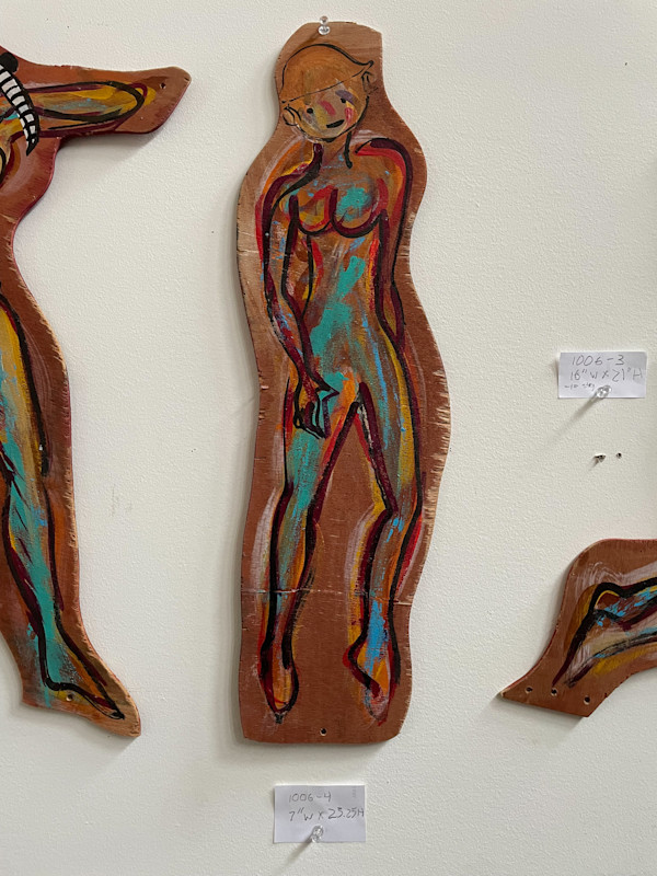 Dancing Figure Cut Outs by Rumi Tsuda