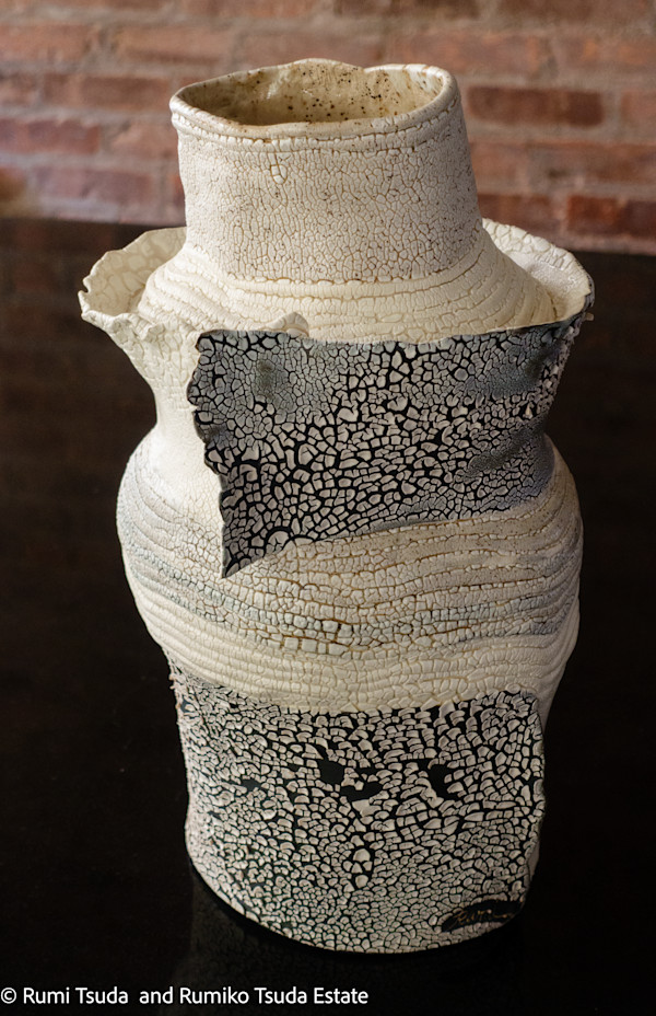 Zensou: Zen Priest, Vase, #17-3 by Rumi Tsuda