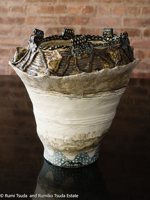 Play With Jomon, Vase, #17-53 by Rumi Tsuda