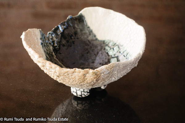 Mixed Clay Big Bowl, #17-129 by Rumi Tsuda