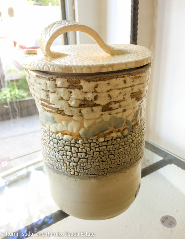 Snow Flake, Water Jar, #17-29 by Rumi Tsuda