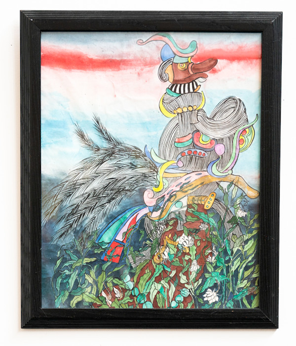 Mayan in Woods by Rumi Tsuda