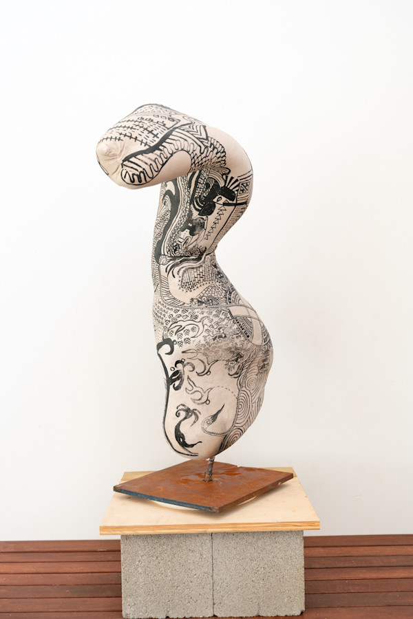 Tattooed DIsplacement (Collaboration with Daniel Georges) by Rumi Tsuda