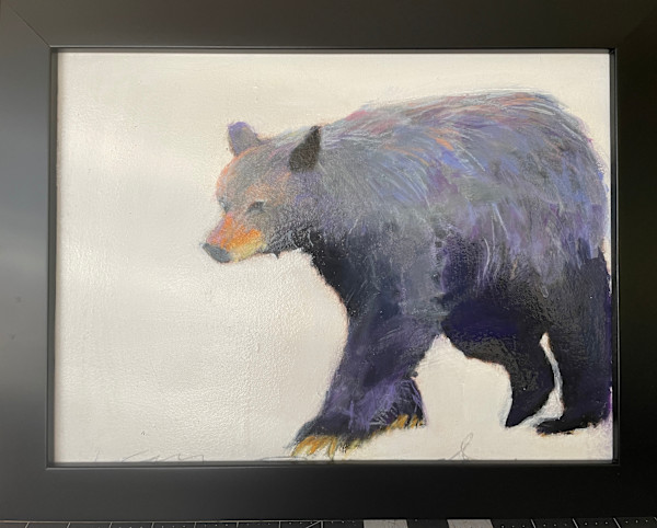 Blue Bear walking by Jeanne Goodman, Image 1.
