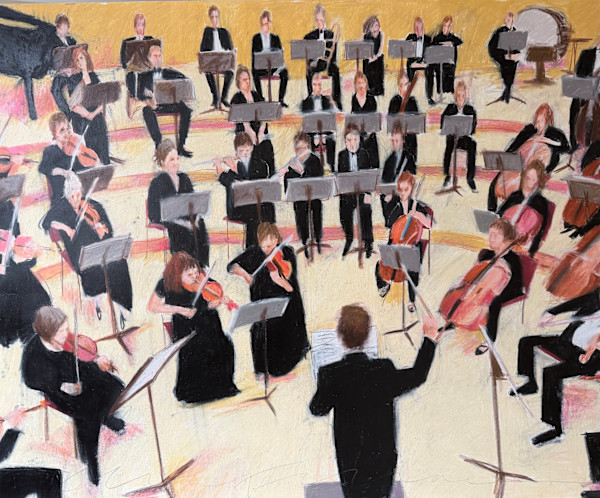 Conducting Full Orchestra by Jeanne Goodman, Image 1.