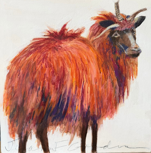 Wooly Red Sheep by Jeanne Goodman, Image 1.
