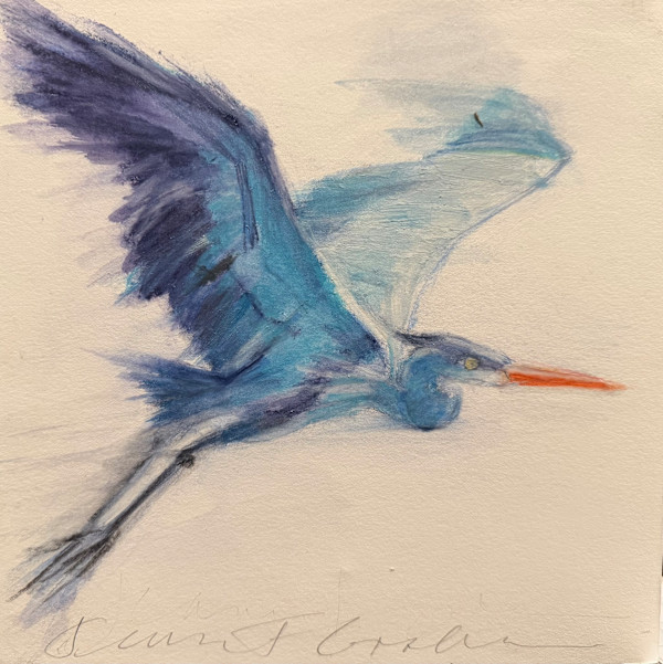 Heron in Flight by Jeanne Goodman, Image 1.