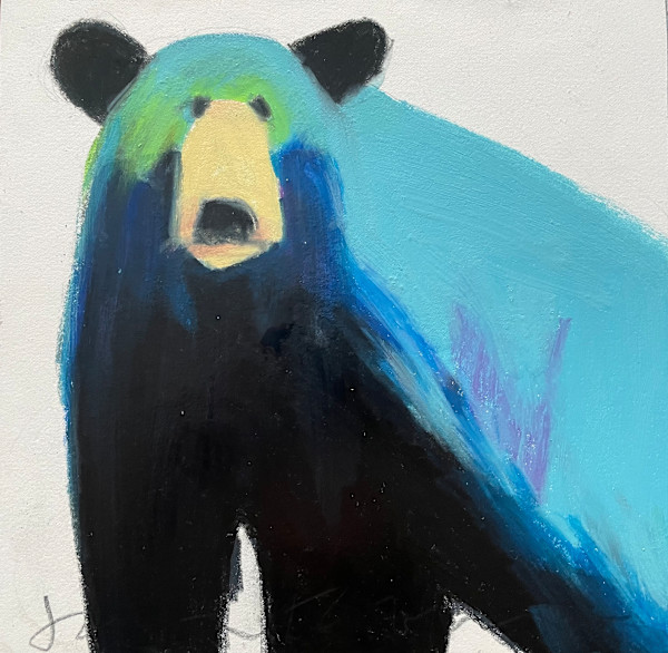 Blue backed bear by Jeanne Goodman, Image 1.