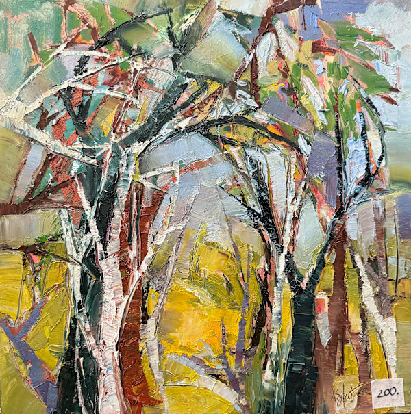 Sunset in Trees by Nicole Slater