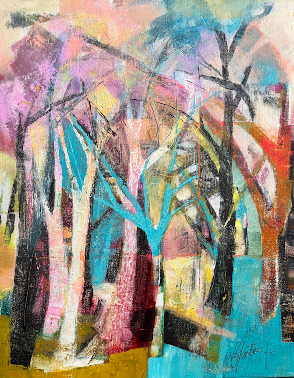 Shadowed Trees by Nicole Slater