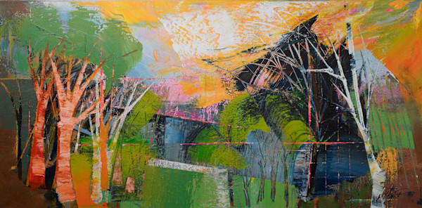 Dynamic Colorfield by Nicole Slater