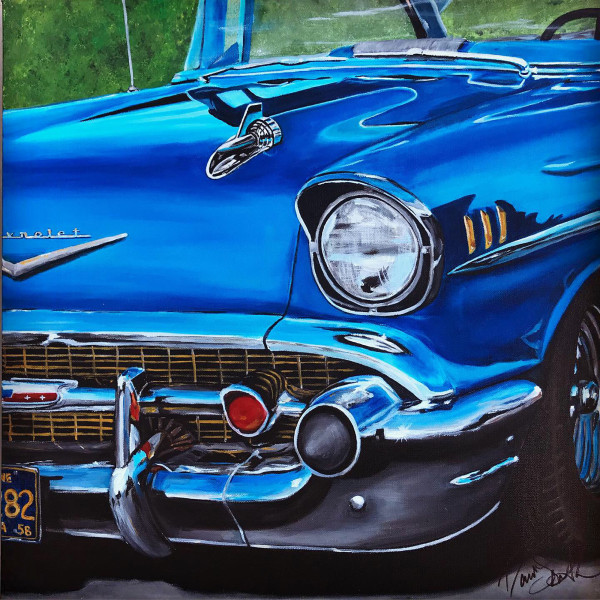 "Blue Lady" by Dawn South