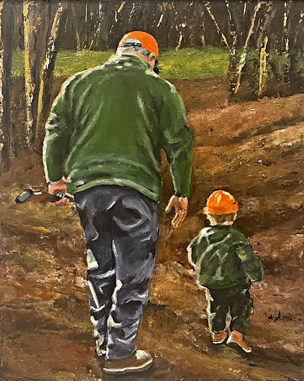 "Hunting with Pop" by Dawn South