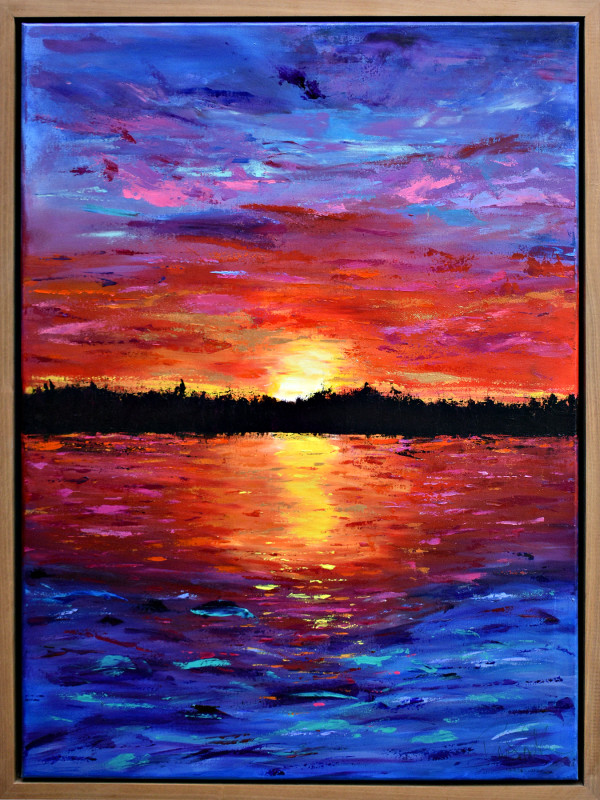"Sunset on Lake Wedowee" by Dawn South