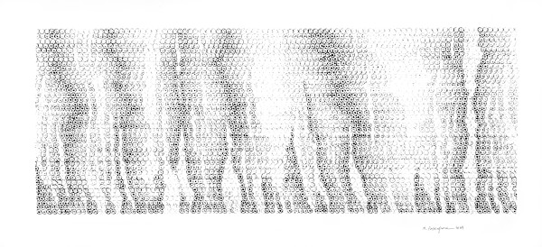 Monsoon Pii, 4149 Lotus impressions by Morrison Polkinghorne, Image 1.