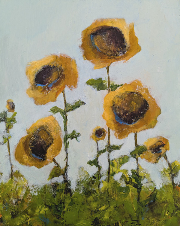 Mimi's Sunflowers by Katy McCarrick