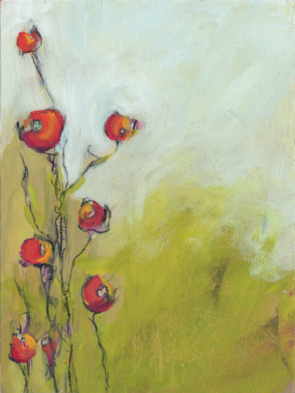 Red Blooms by Katy McCarrick