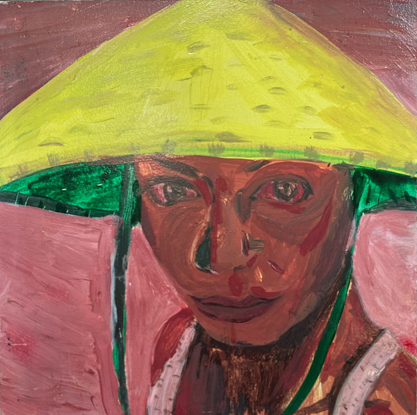 Girl In Yellow Hat by John Paul Kesling