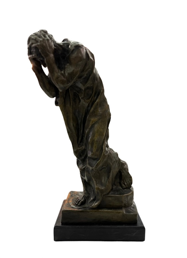 The Weeping Burgher by Auguste Rodin