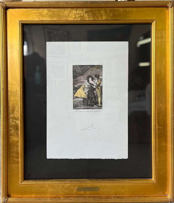 El cisne no está para puñetas by Salvador Dalí