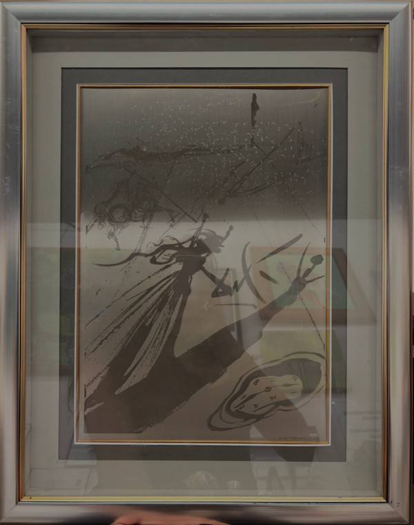 Sombra sobre la playa by Salvador Dali