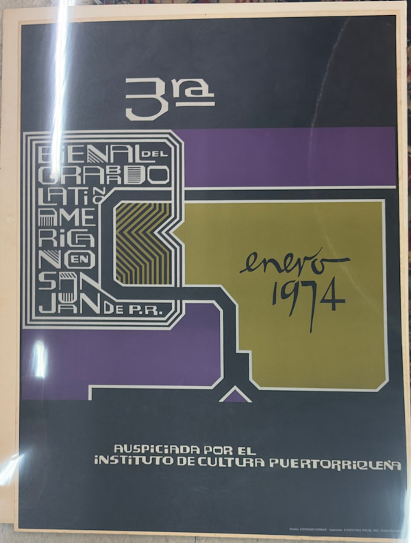 3ra Bienal del Grabado Latinoamericano en San Juan de PR by Lorenzo Homar, Image 1.