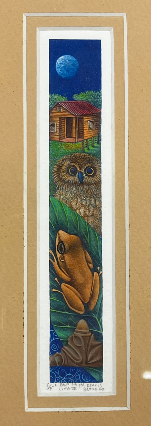 Bajo la luna III by Dennis Bracero