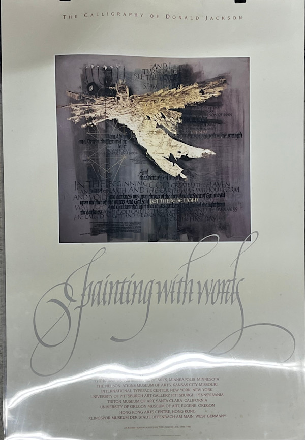 Painting with words by Donald Jackson