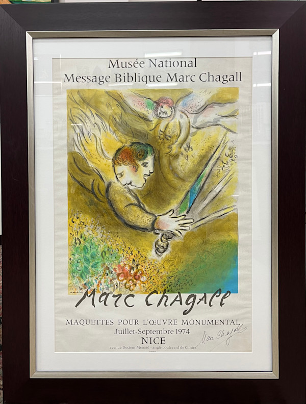 The Angel of Judgement by Marc Chagall